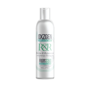 Holistic R&R Aromatherapy Massage Oil 16 oz